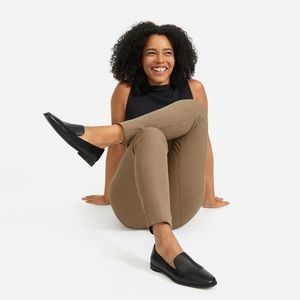 NWT Everlane side zip stretch pant houndstooth 12